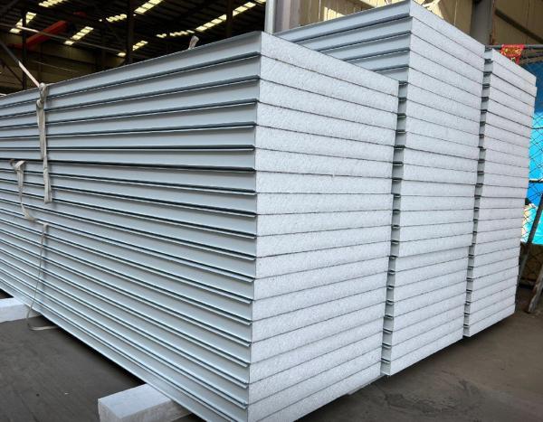 Fireproof EPS Aluminum Sandwich Panel Soundproof Wall 1000mm 0.3-0.6mm Steel Sheet