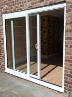 Custom Modern PVC Sliding Doors Double Tempered Glass Patio Door