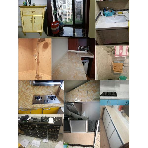 Administration Fire-proof Self adhesive Wall Wallpaper for Kitchen/Bathroom Decoration and Anti-Static Function