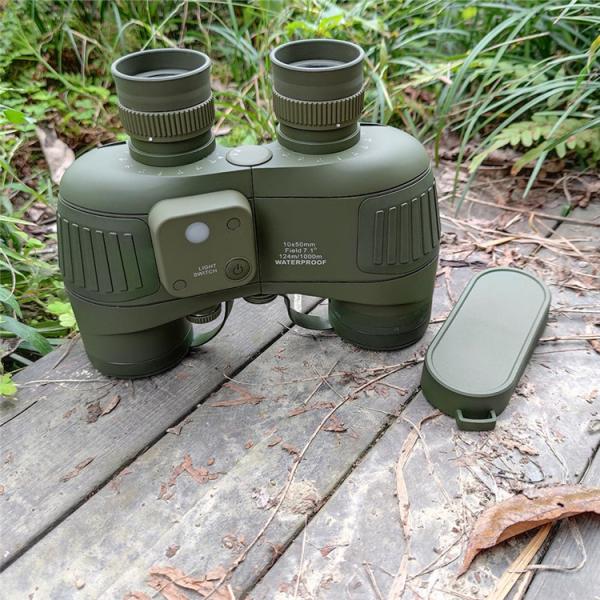 10x50 Military Marine Binocular Telescope Fogproof With Rangefinder