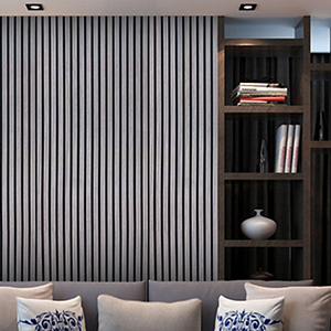 Fast Installation Wood Slat Acoustic Panels For Office Studio Easy Maintenance