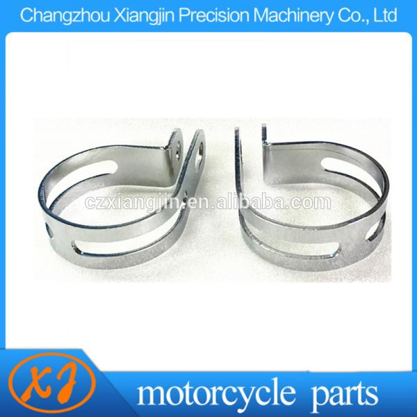 Steel Chromed 50mm Bend Clamp Silver Chromed Speedway 