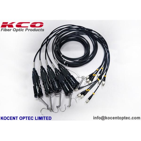 Military Tactical 6 Core Fiber Optic Patch Cord with Waterproof and Durable Army Field Connector for FTTA Applications