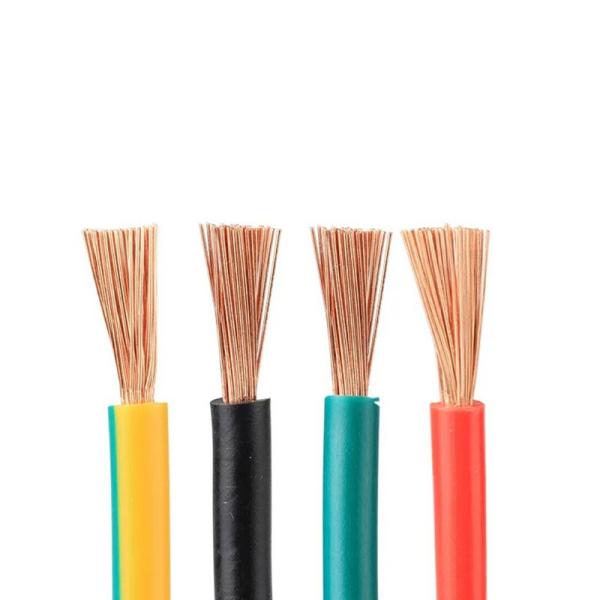 H07V-K Cables de cableado de construcción aislados de cobre y PVC