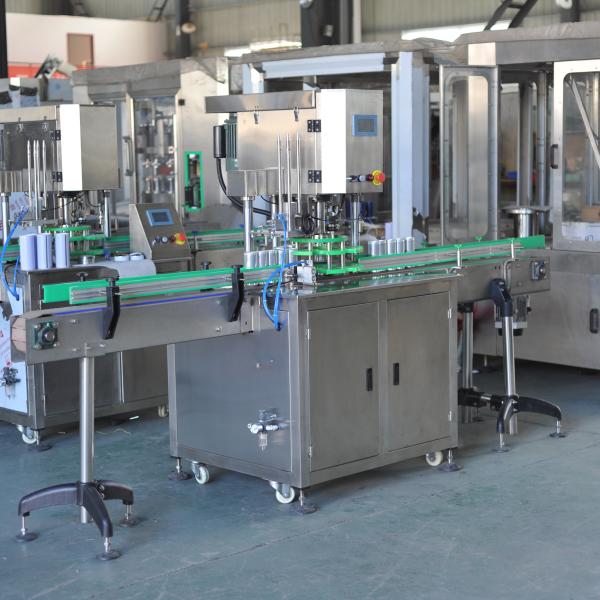 Bubble Tea Automatic Canning Machine 200CPM Food Can Sealer Machine