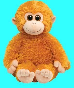 Big Eye Yellow Monkey Soft Toy Plush Toy