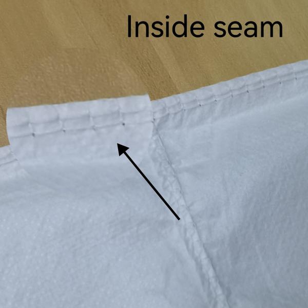 Protective Anti-Splash Lab Coat Workwear with Microporous Material and 3 Years Shelf Life