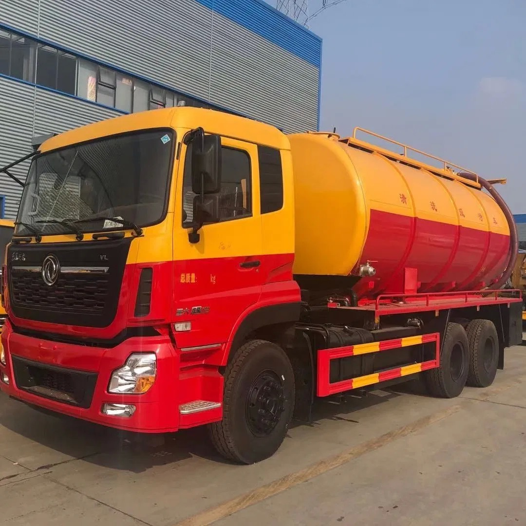 Dongfeng 6X4 Fecal Suction Truck 15T-20T Suction Tanker Truck