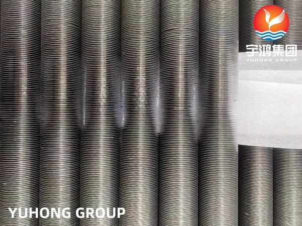 Welded Embedded G Sterling Fin Tube ASTM B163 Monel 400 Copper Nickel
