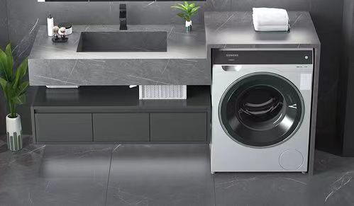 Modern Bath Set Organizer with 30 Inch Floating Vanity Cabinet and Handle-Free Design