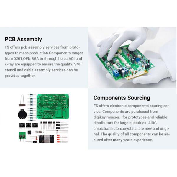Собрание Pcb поворота неэтилированной платы с печатным монтажом HASL электронной быстрое
