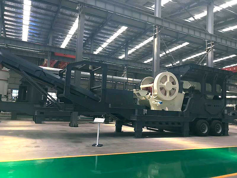 AC Motor Mobile Construction Waste Crusher Plant with and 70-300tph Capacity
