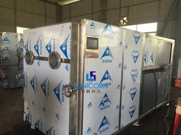 controle de temperatura excelente da máquina de secagem do vácuo da capacidade de 10sqm 100kg