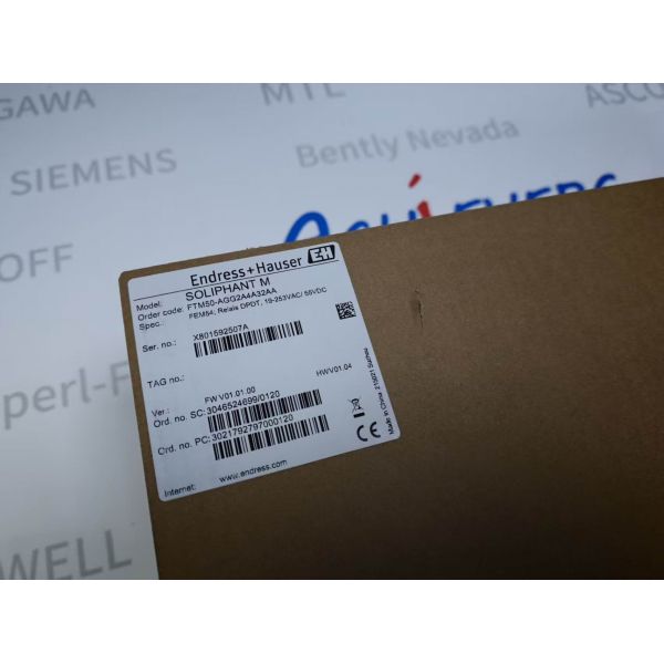 Endress+Hauser FTM50-AGG2A4A32AA | Liquiphant M Level Switch, 4-20mA HART, 316L, G1½