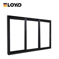 Portes coulissantes en verre rétractable personnalisé 12 pieds porte de patio pour bureau