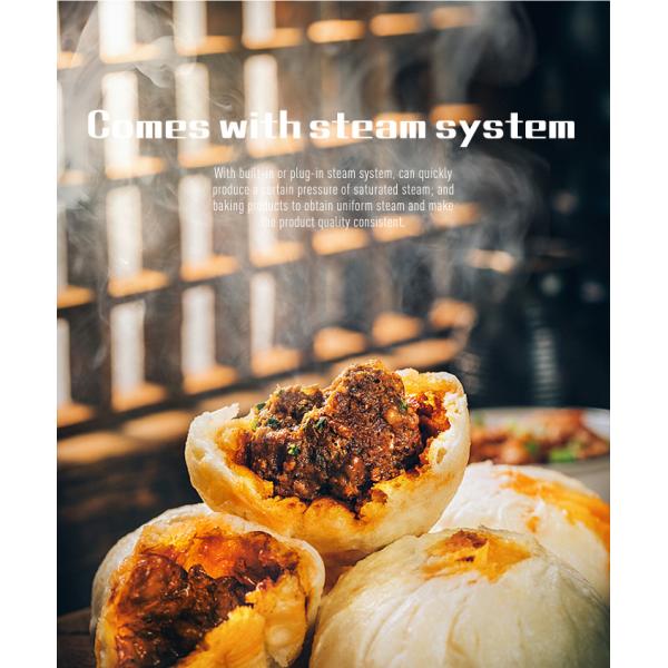 Floor Type 4 Plate Hot Air Circulation Oven Plus 4 Trays Conjoined