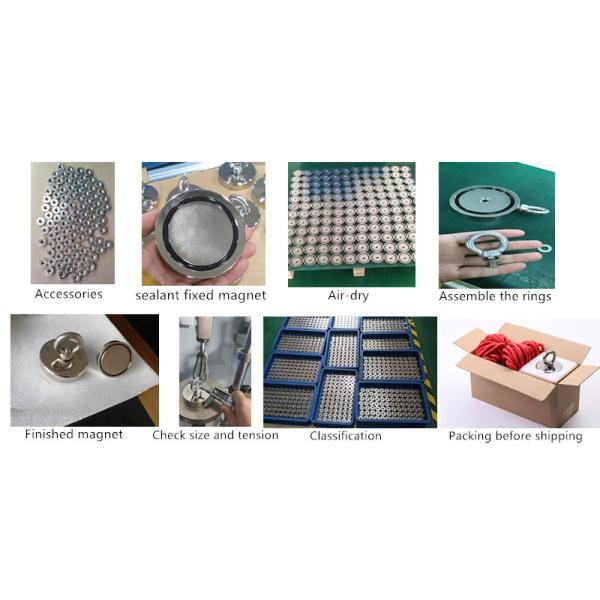 High Pulling Force Countersunk Neodymium Disc Magnets N52 with Composite NdFeB Material