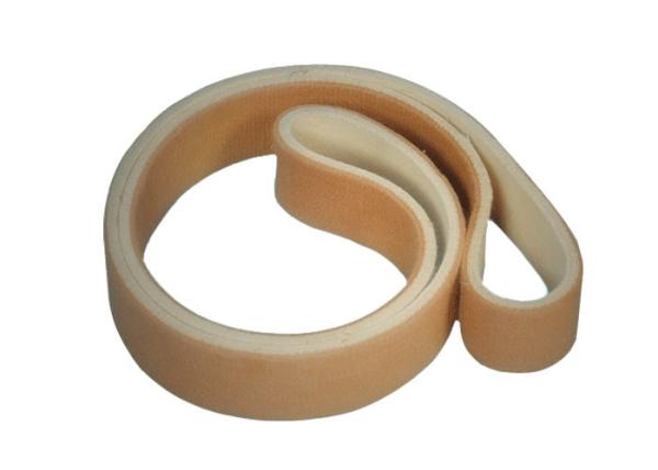 10mm Heat Resistant Felt Conveyor Belt , Pbo Kevlar Flat Belt For Aluminum Extrusion Lines