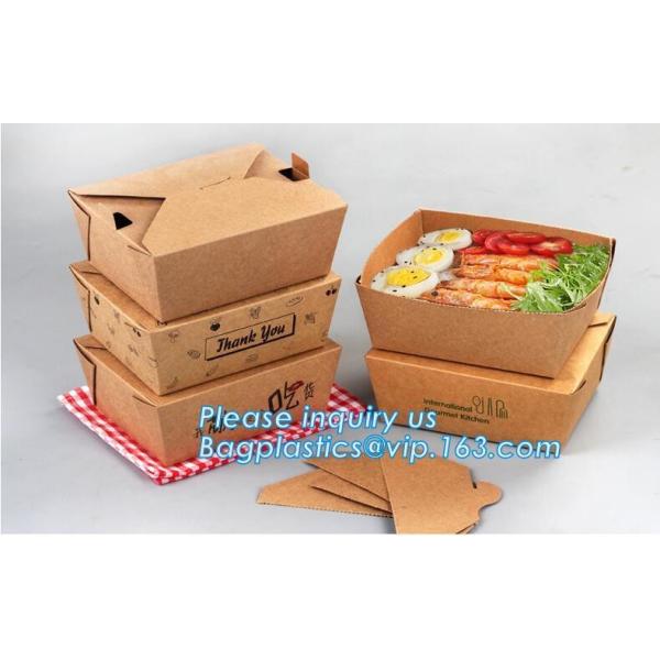 Disposable brown kraft paper boat paper food tray,Latest design food grade cardboard food fold paper boat trays bagease