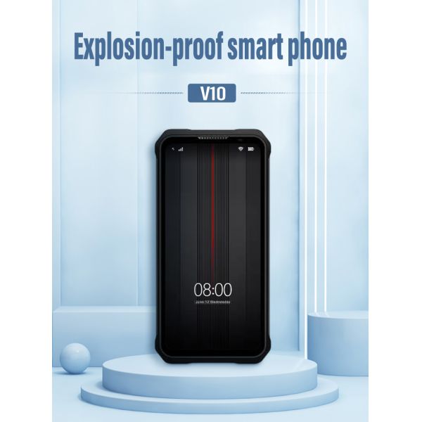 V10 Waterproof 8000mAh Battery Dustproof and Explosion-proof Outdoor Smart Phone Android Smartphone