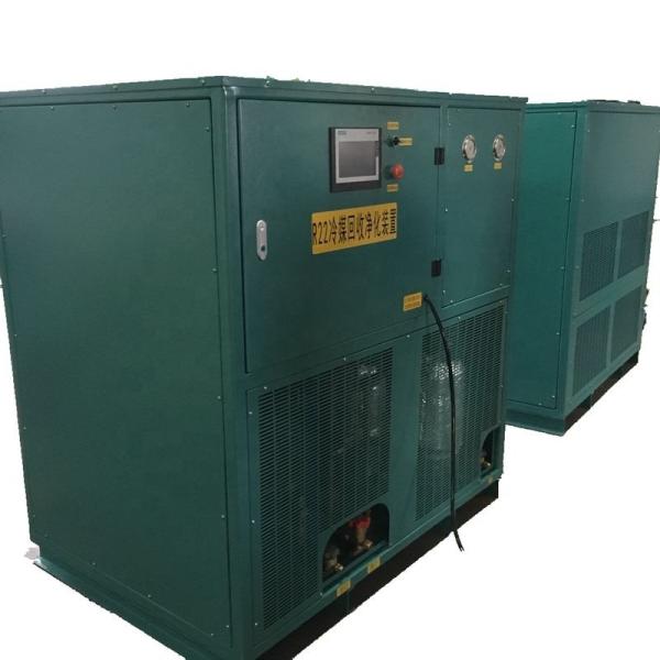 sistema de recuperação de refrigerante do ar condicionado bomba de recuperação de ac R134a R22 máquina de recarga de recuperação de refrigerante