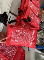 Idéal couvrant de couverture de sécurité d'abri du feu de fibre de verre de survie de secours pour la cuisine