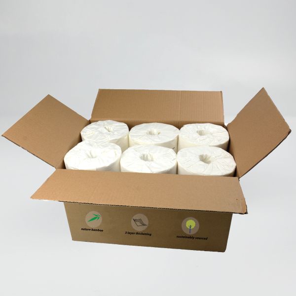 Wholesale Cheap 2 3 4 Ply Toilet Tissue Individual Paper Wrapped Bamboo Toilet Paper
