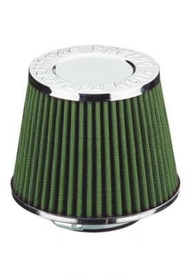 Reusable Car Part Racing Air Filter Green , High Performance Auto Air Filters