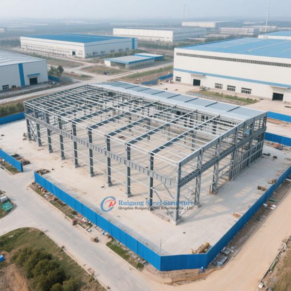 Industrial Use With Custom Design Modular Prefabricated Steel Structure Building