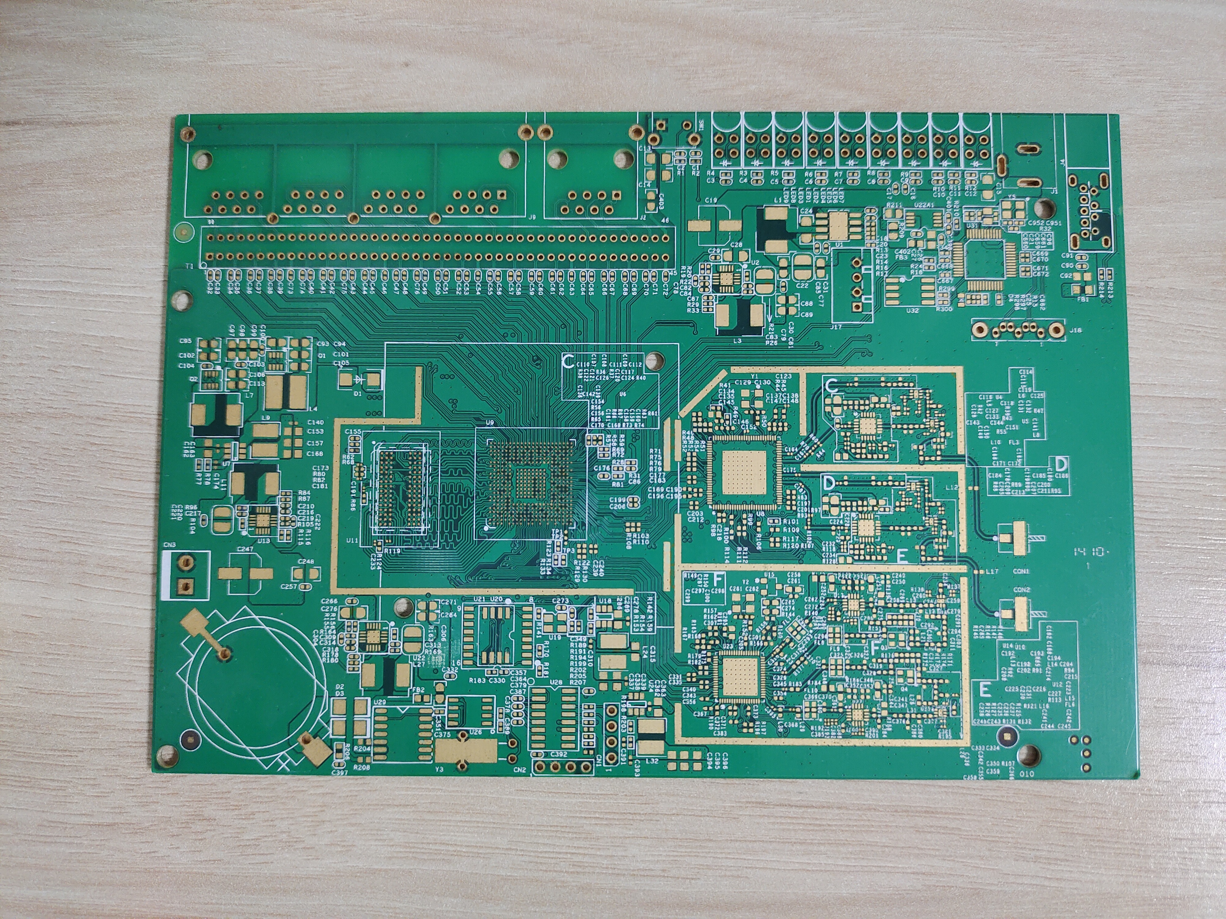 HDI PCB Laser Hole Filling 0.075mm Min Laser Hole Precision Printed Circuit