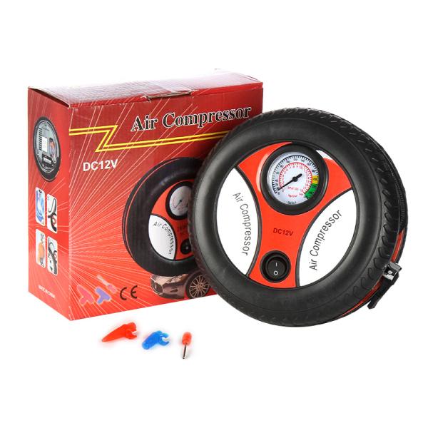 16*5cm Car Accessories Portable Plastic Inflator Pressure Tire Electric Air Compressors