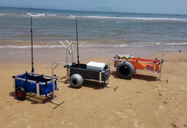 100kg Blue Waterproof Fishing Cart For Outdoor Activities