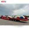 Feichi Brand High Quality Tractor Trailers 100 Ton 120 Ton 150 Ton 20FT 40FT Trailer Heavy Duty Lowboy Low Bed Semi Trailer