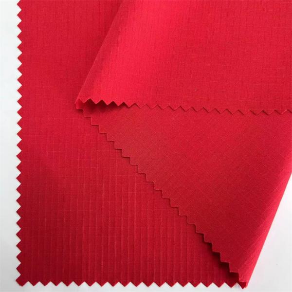 75D Dual Line Grid Fabric 75D+40D*75D+40D/2 92% Polyester 8% Spandex 133GSM 57 58