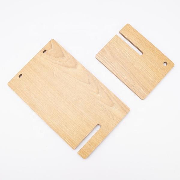 Natural Bamboo Wooden Splicing Detachable Cell Phone Stand Desktop Portable Holder