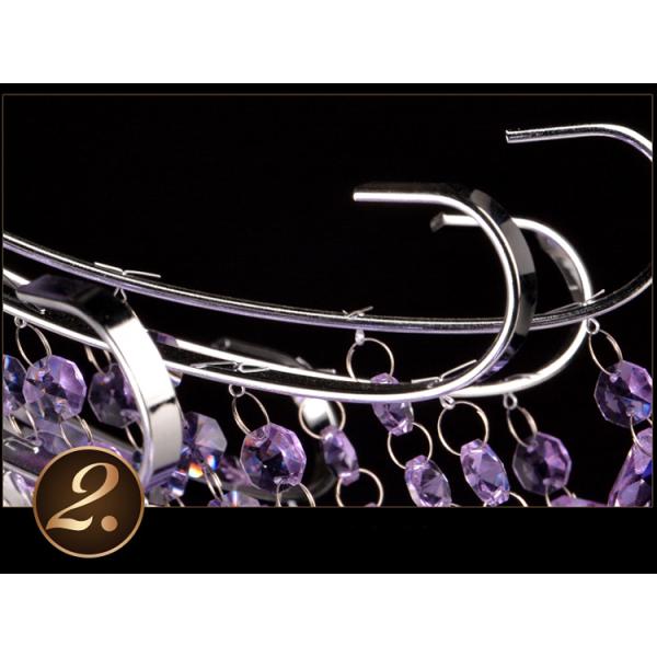 Small metal chandelier with K9 crystal for indoor home lighting fixtures (WH-MI-70)