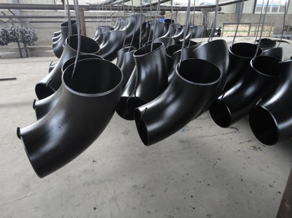 Pipe Fitting Asme B16 9 Elbow Tee Reducer Cap Sch40 Sch80 Black Anti Rust Oil