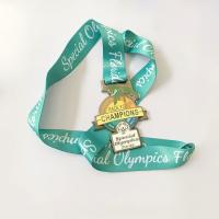 Logotipo personalizado Deportes Estampado Prensa Medallas de honor de eventos personalizados Medallas de maratón de oro