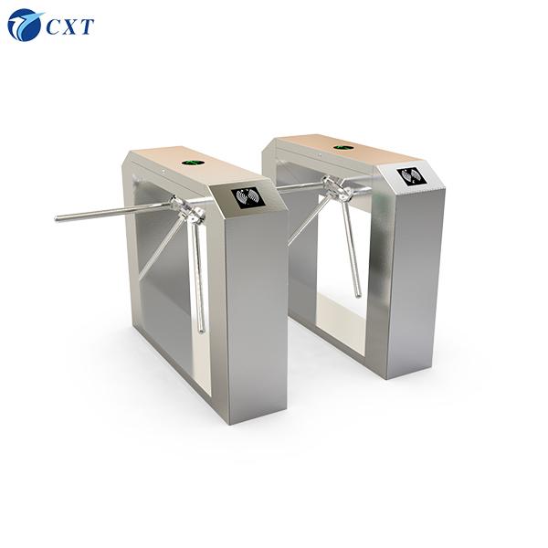 304 Stainless Steel Tripod Turnstile Gate 1200x280x980mm DC24V