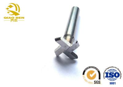 Elevada precisão do moinho de extremidade 6mm do CBN de Diamond End Mills da flauta de PCD quatro nenhum revestimento