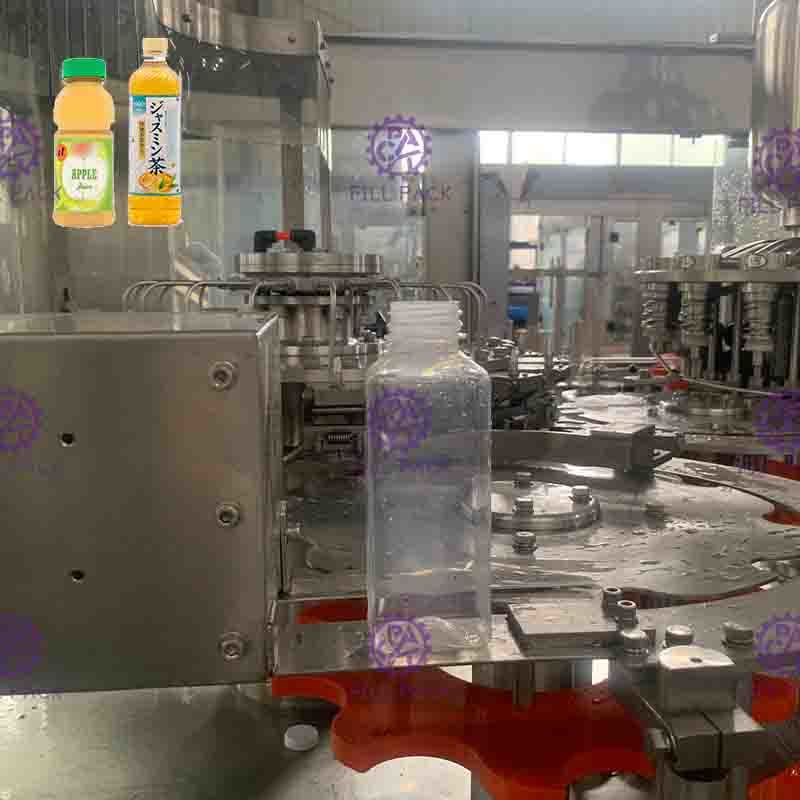 SGS 0.35Mpa Automatic Juice Filling Machine Second Pollution Avoiding