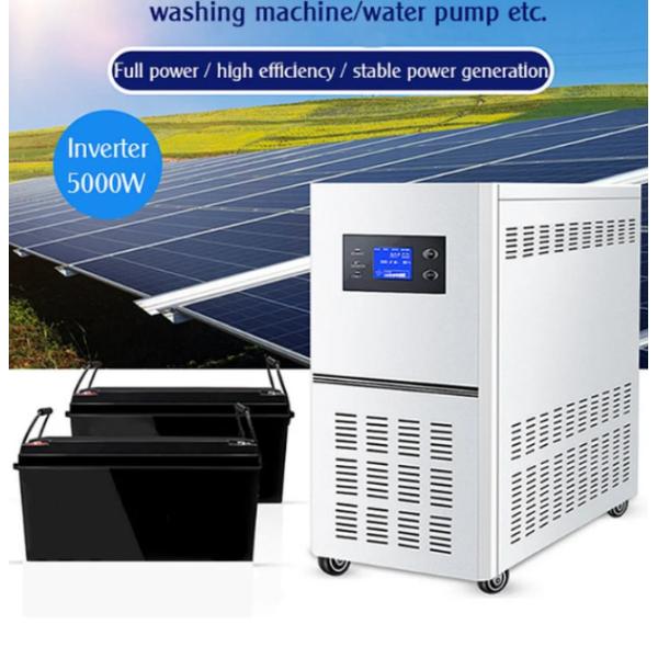 CE с набора панели солнечных батарей солнечной системы 5000W решетки для на открытом воздухе располагаться лагерем