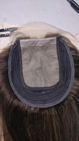 Ready to Ship Large Base 7x8 8x9 9''*9'' 9x10 Jewish Silk Base Topper Top Virgin Human Hair for Women 14-18inches Length