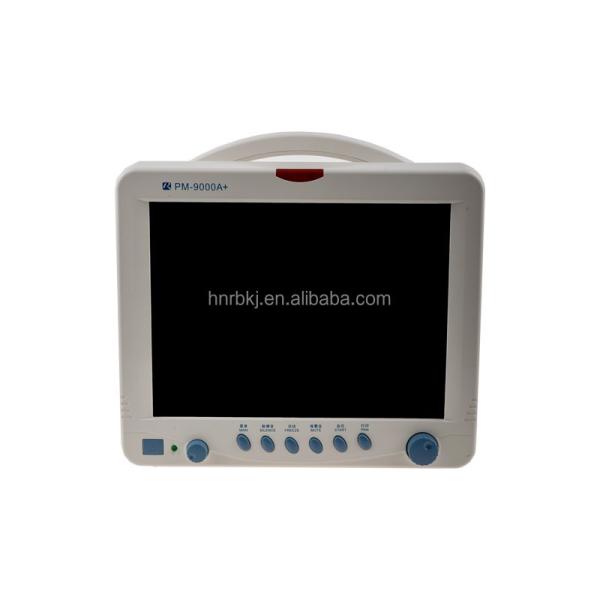PM-9000A+ Clinical Multi Parameter Patient Monitor with 99% Accuracy, 1 Year Warranty, and Class II Certification for Hospital Use
