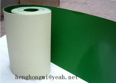 Industrial Anti-static Flat PVC Conveyor Belt 80-300N/mm