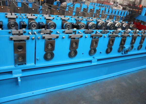 Automatic Adjust Roller Shutter Door Roll Forming Machine , Door Panels Cold Roll Former