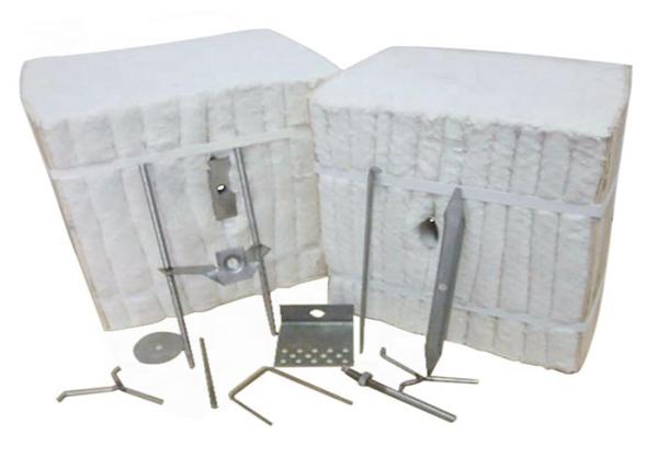 Fire Proof Refractory Ceramic Fiber Modules 1260℃ Customized Heat Insulation