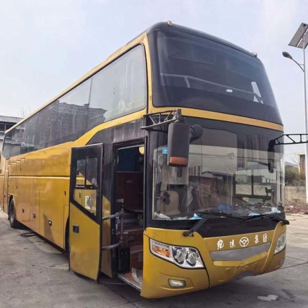Used Yutong ZK6126HQA9 Coach Bus with 55 Seats and Weichai WP10.336E40 Engine -