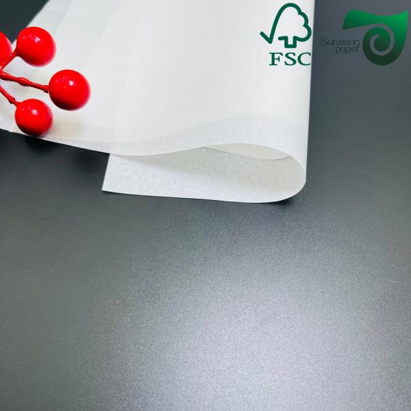 40 g de papier kraft blanc avec 10 g de revêtement PE de qualité alimentaire Pour les emballages alimentaires FSC
