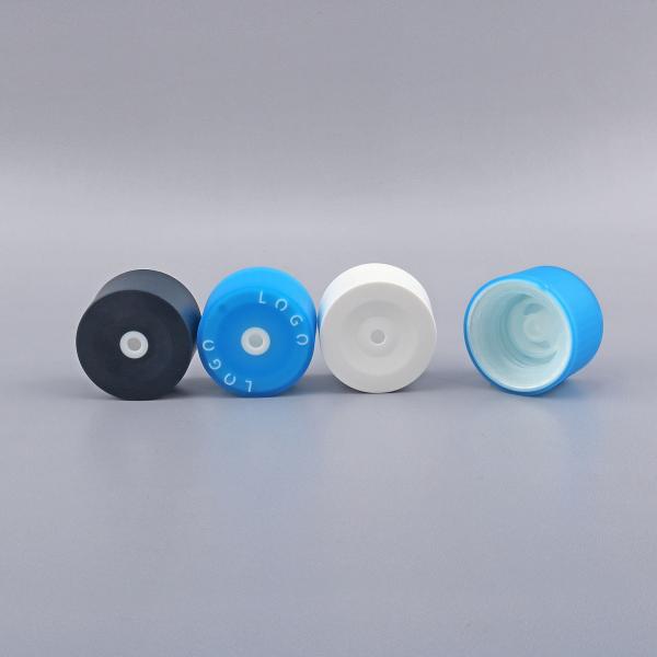 Customized PET Cosmetic Bottles Blue / Black Cosmetic Empty Bottles